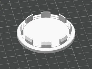 Fiat wheel cap