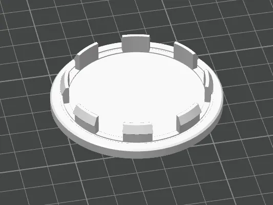 Fiat wheel cap