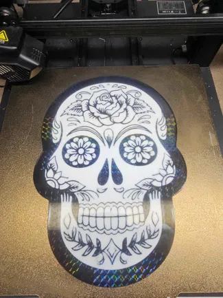 Candy Skull Storage Box