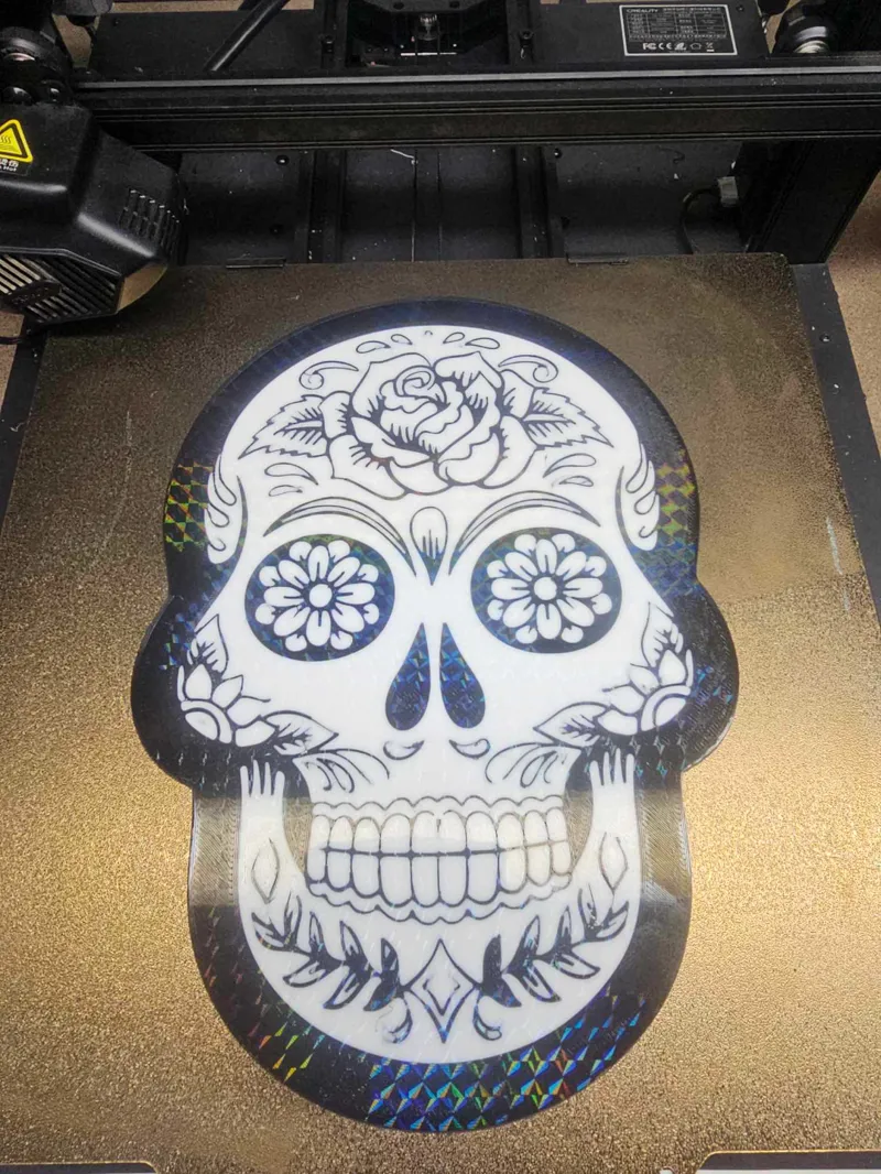 Candy Skull Storage Box