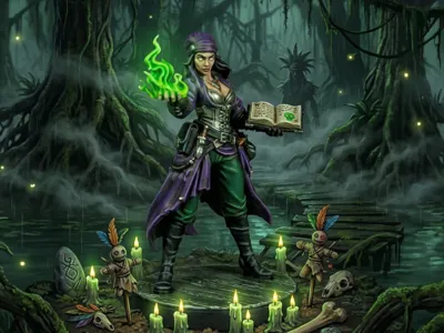 Pirate Crew – The Sorceress