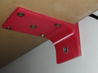 Ikea lagkapten desk fixture wall anchor