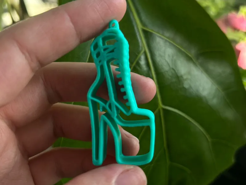Pole Dance Keychain