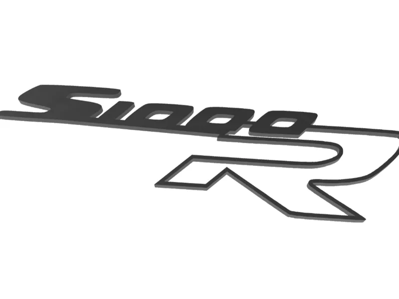 Logo Wall Art BMW S 1000 R – Décoration Murale 3D