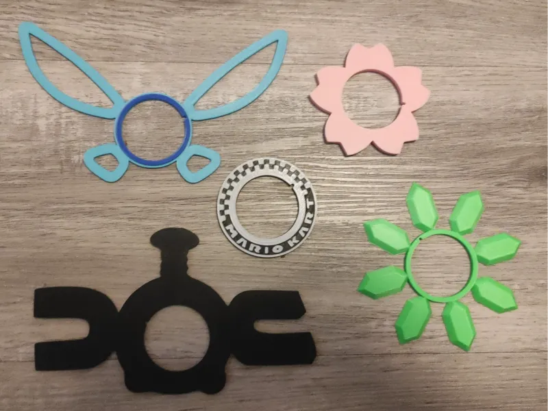Different accessoires for your Switch 2 camera