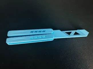 cyberpunk butterfly knife