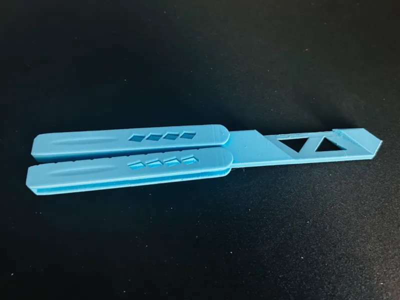 cyberpunk butterfly knife