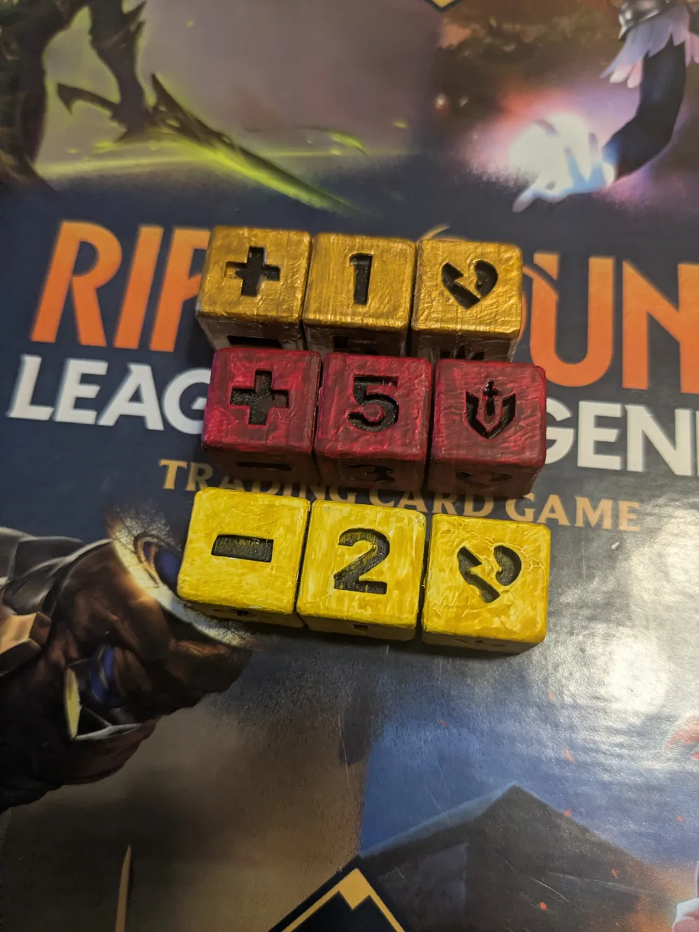 Fancy Riftbound Dice Riftbound Spinning Dice Tracker - Free 3D Print Model - MakerWorld