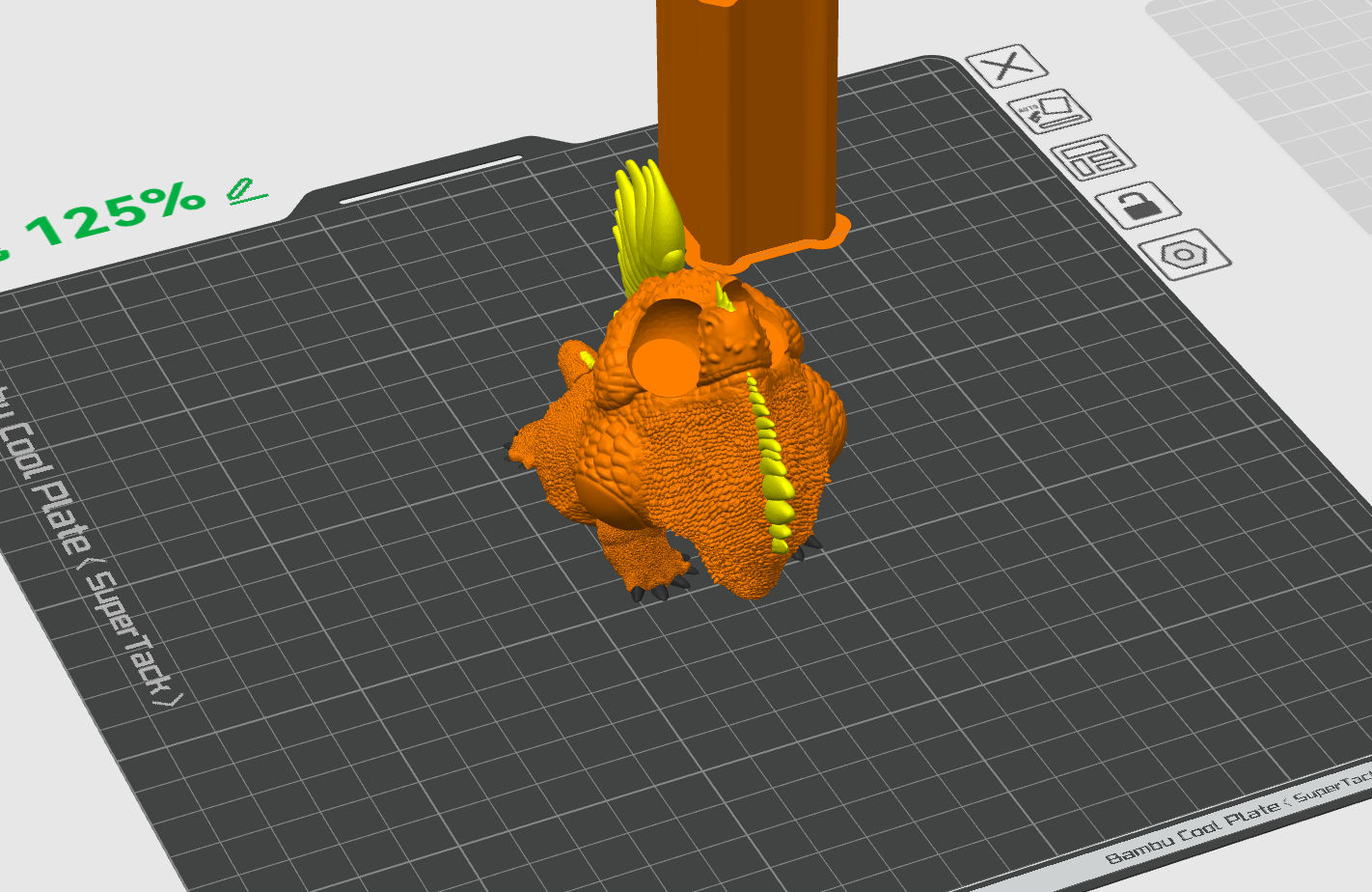 Miniatura 1 do modelo 3D 大眼美洲鬣蜥（绿鬣蜥）V3.0多色 呆呆眼 酷酷眼 关节可动 爬行动物