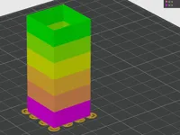 0.2mm layer, 1 walls, 0% infill