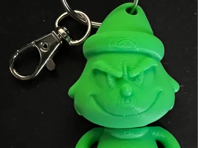 Grinch Flexi Keychain