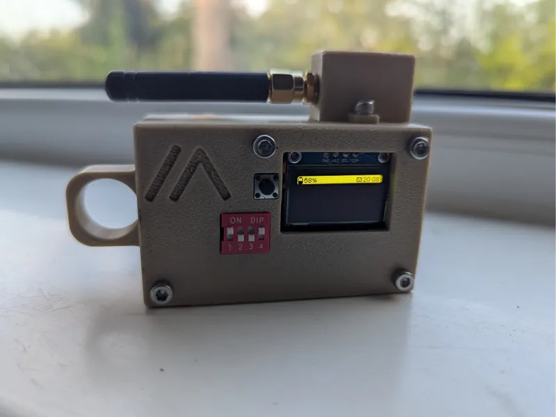 Meshtastic LoRa Xiao NRF-Wio portable node
