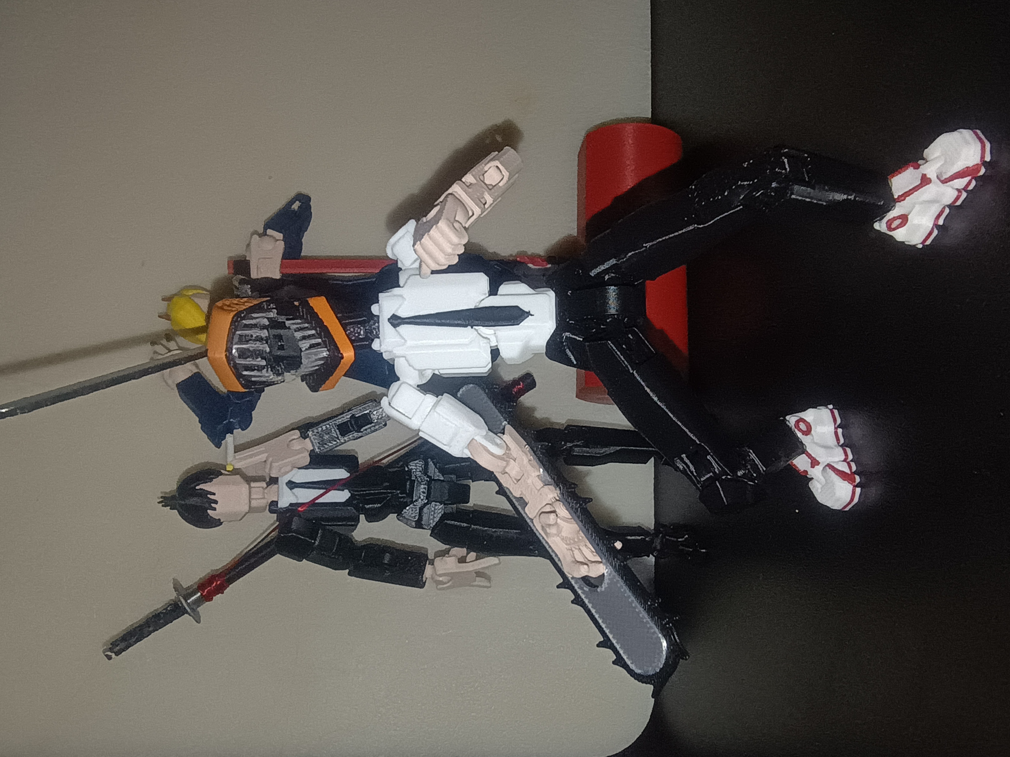 Miniatura 2 do modelo 3D dummy13 电锯人