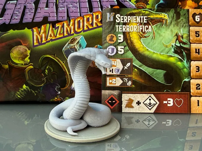 Serpiente Terrorífica "Tiny Epic Dungeons"
