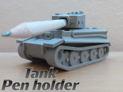 Tank Pen holder
