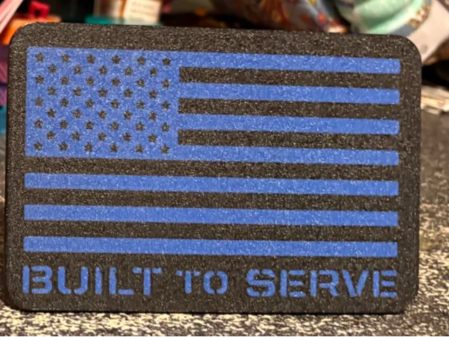 Built to Serve hitch cover