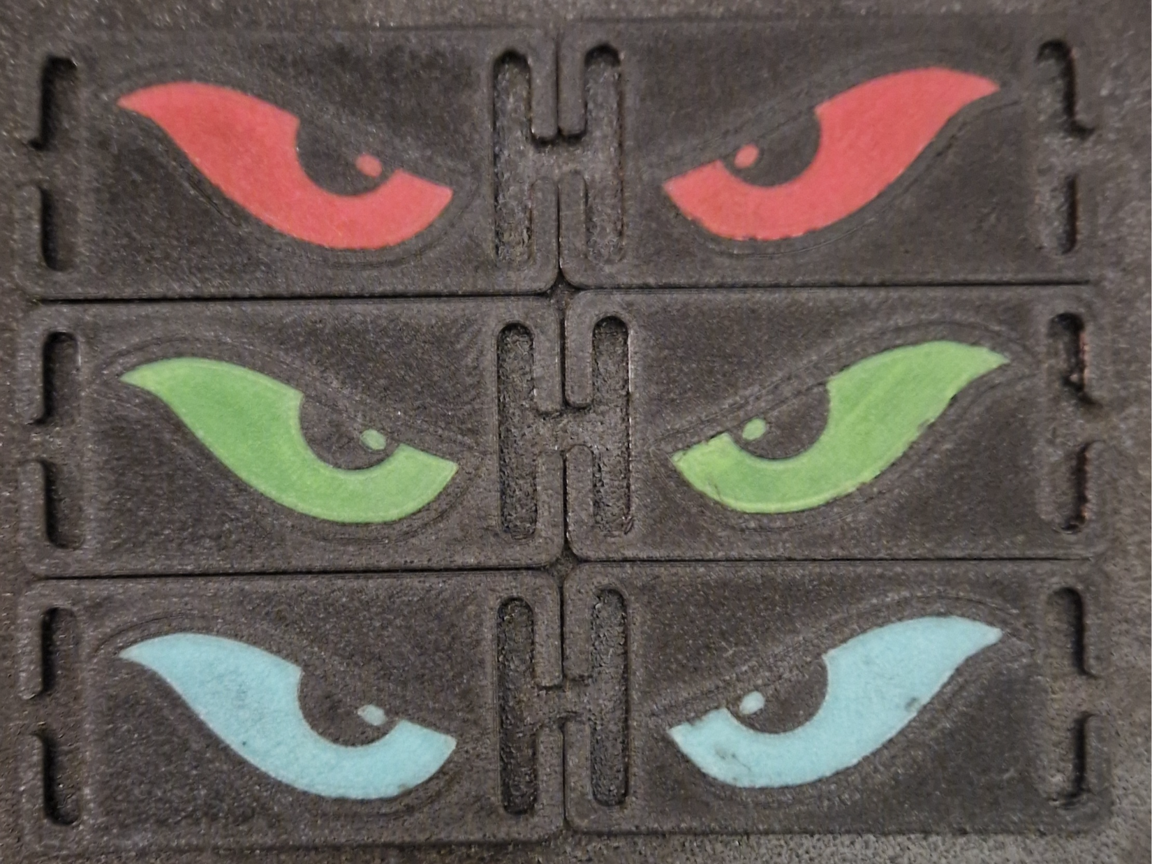 Molle-Patch-Augen