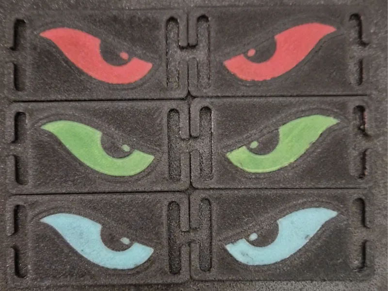 Molle-Patch-Augen