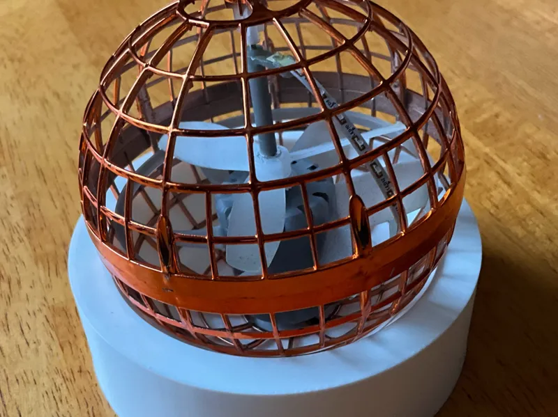Flying Orb Ball Display