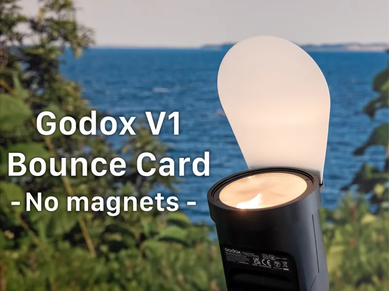 Godox V1 Bounce Card - No Magnets
