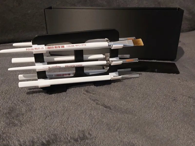 Gridfinity brush storage + brush holder