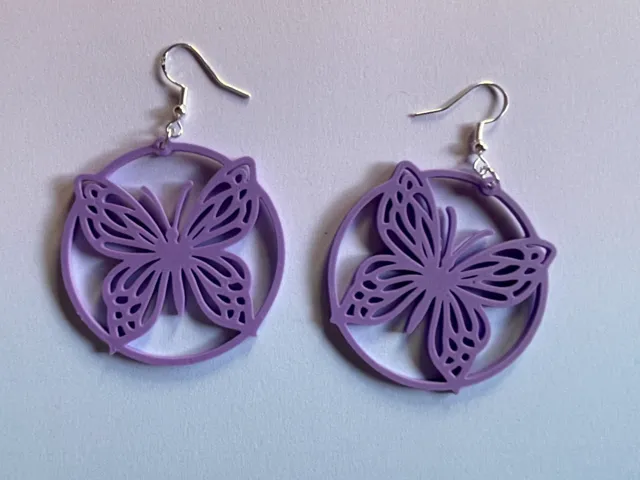 Earrings Butterfly Boho