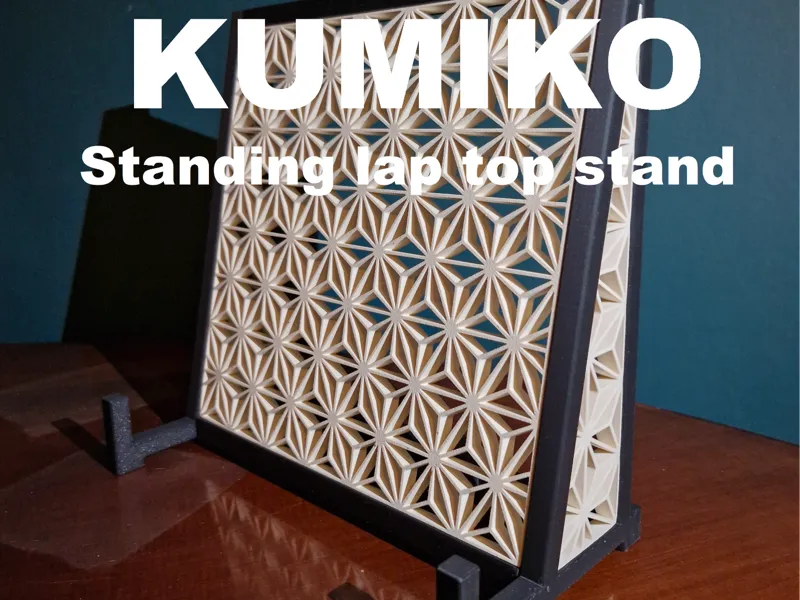 KUMIKO Standing lap top stand