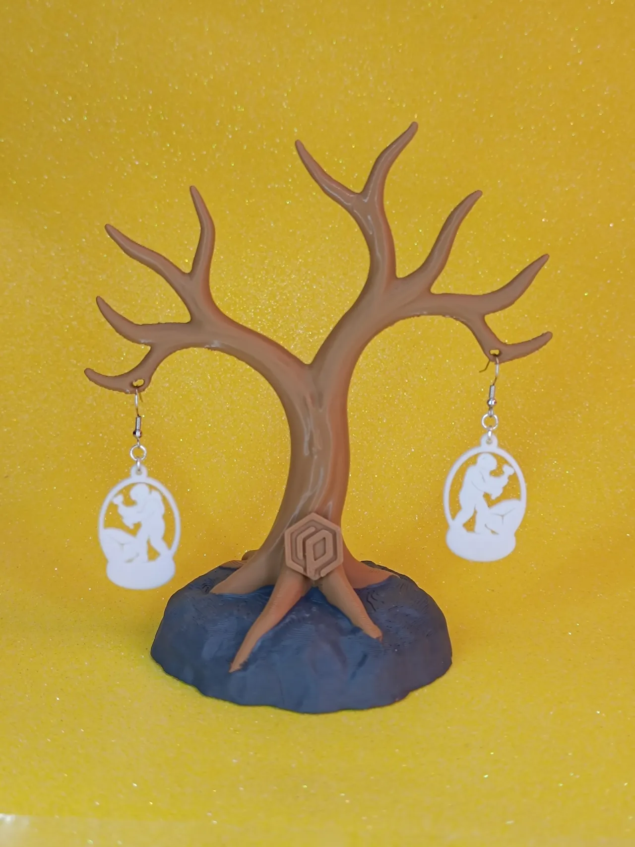 Pendientes "El Buzo" view 3
