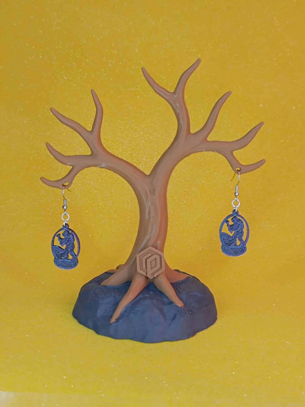 Pendientes "El Buzo" view 4
