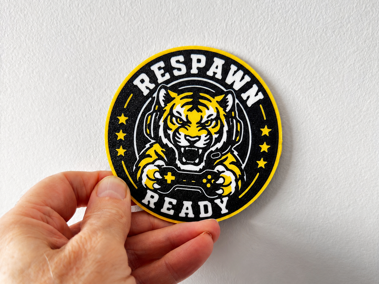 Respawn Ready Tiger Gaming Coaster