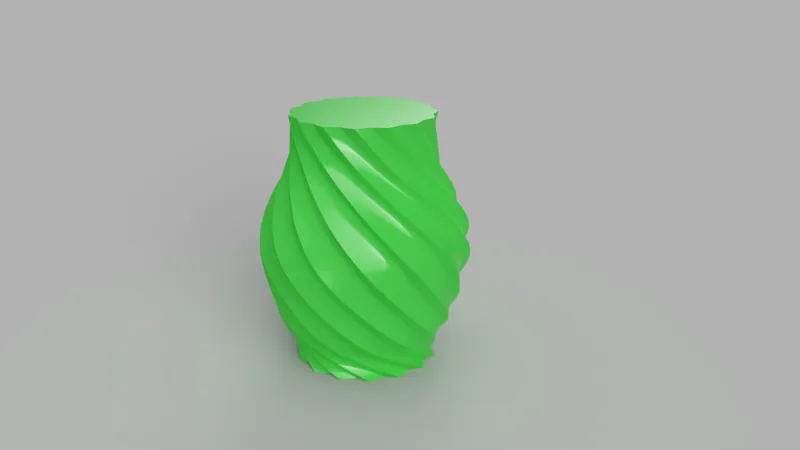 Spiral vase