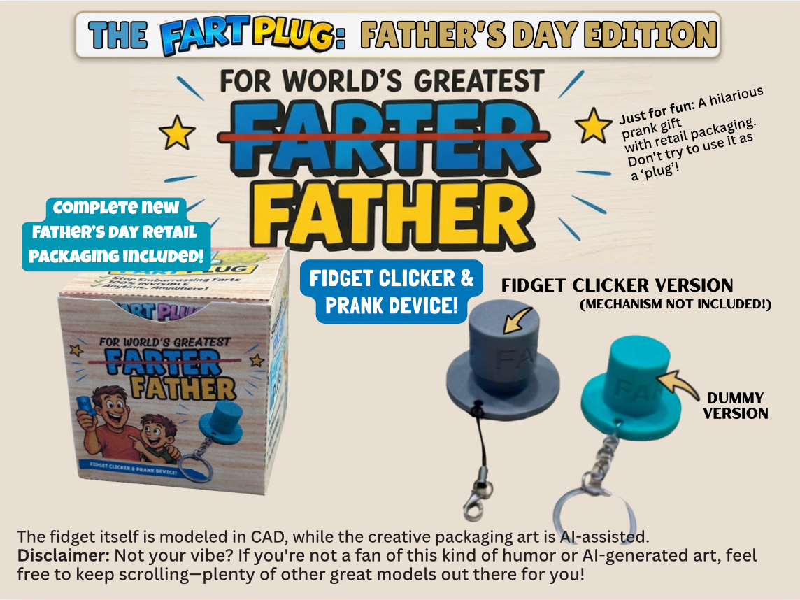 PRANK: The FART PLUG - Fidget Clicker & Prank Toy
