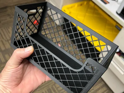 Medium basket/crate for organization. & storage