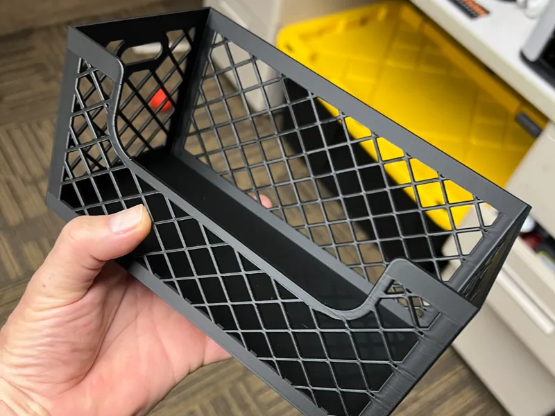 Medium basket/crate for organization. & storage