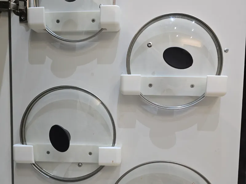 Hidden Cupboard Pan Lid Holders