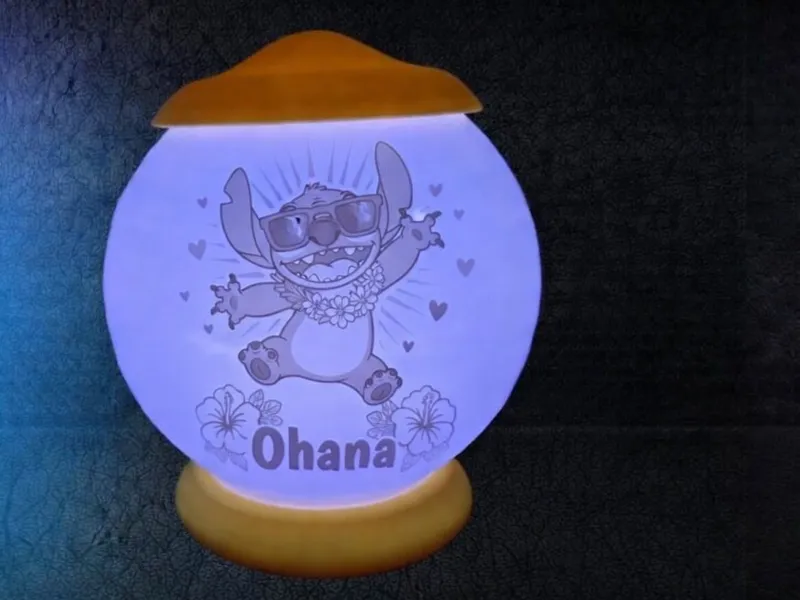 Lilo & Stich Lampe 06 Bambulab kit 01 Lichtlampe
