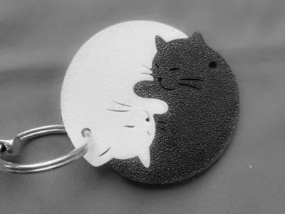 YinYang Cat Charm