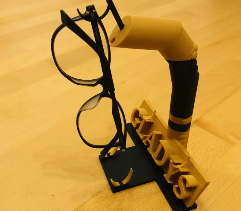 Holder for Glasses (empty Name Plate)