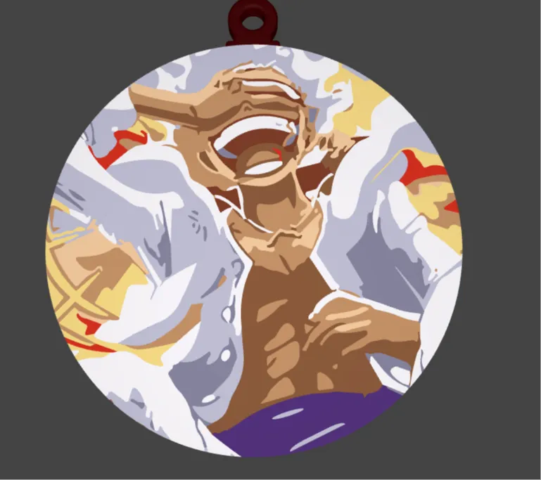 Gear 5 Luffy ornament