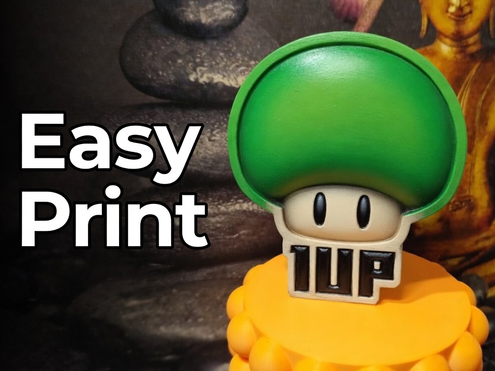 1UP Pilz – Super Mario Style 