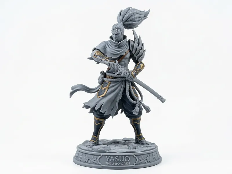 Yasuo The Unforgiven | High Detail STL Model