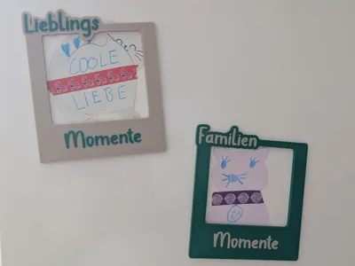 Customizable Magnetic Picture Frame