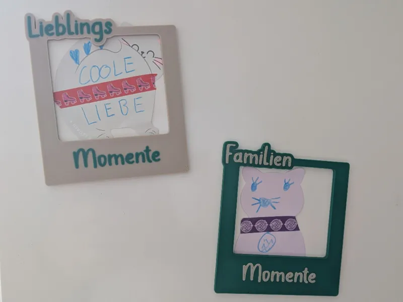 Customizable Magnetic Picture Frame