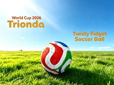 2026 World Cup Twisty Fidget Trionda Soccer Ball