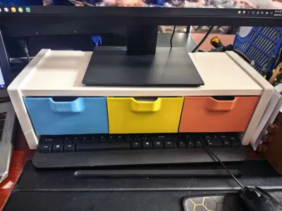 Repurpose spare wood boards into an ultra-practical monitor riser