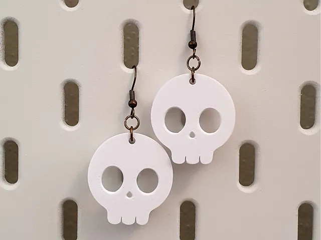 Spooky Skull Earrings