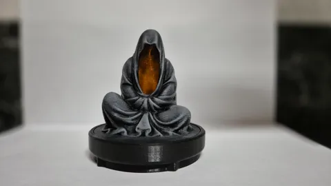 Meditating Reaper LED Candle Holder [V2 IS OUT] view 4