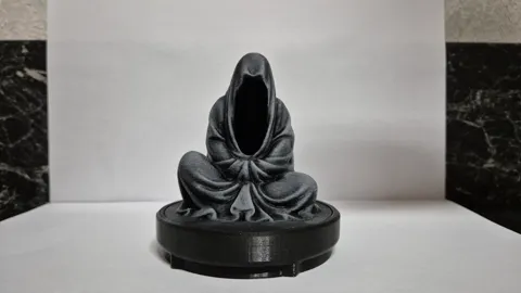 Meditating Reaper LED Candle Holder [V2 IS OUT] view 3