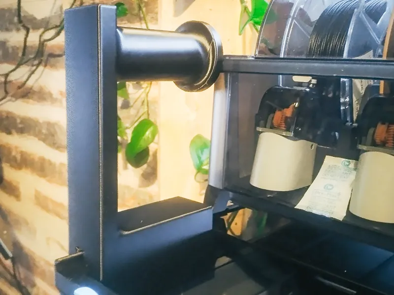 TPU Spoolholder for P2S / X2D Riser - AMS Flipper