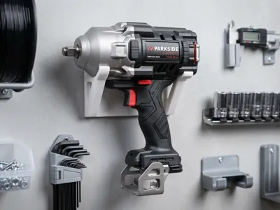 Wall mount for Parkside 20V Impact Driver